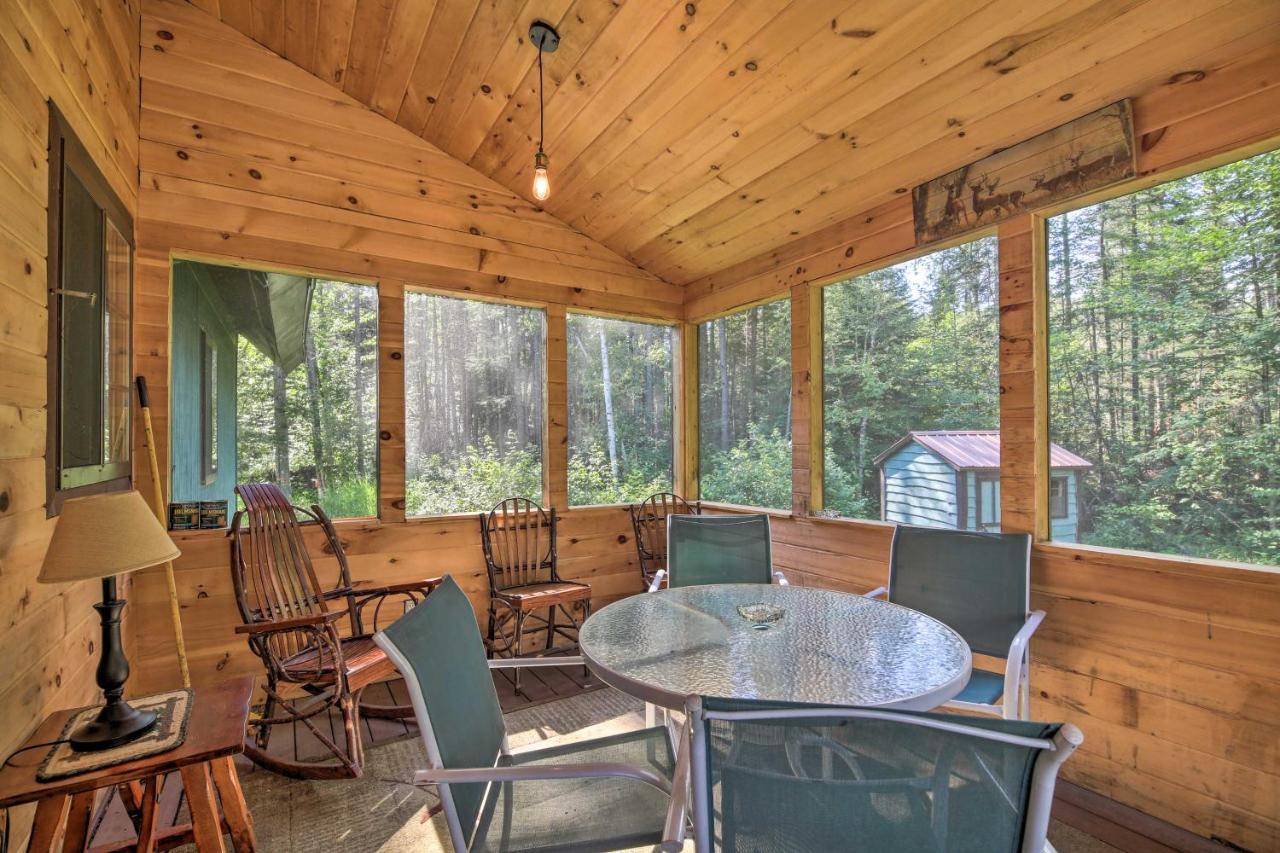 Lake Placid Chalet Deck And Forest Views! Luaran gambar