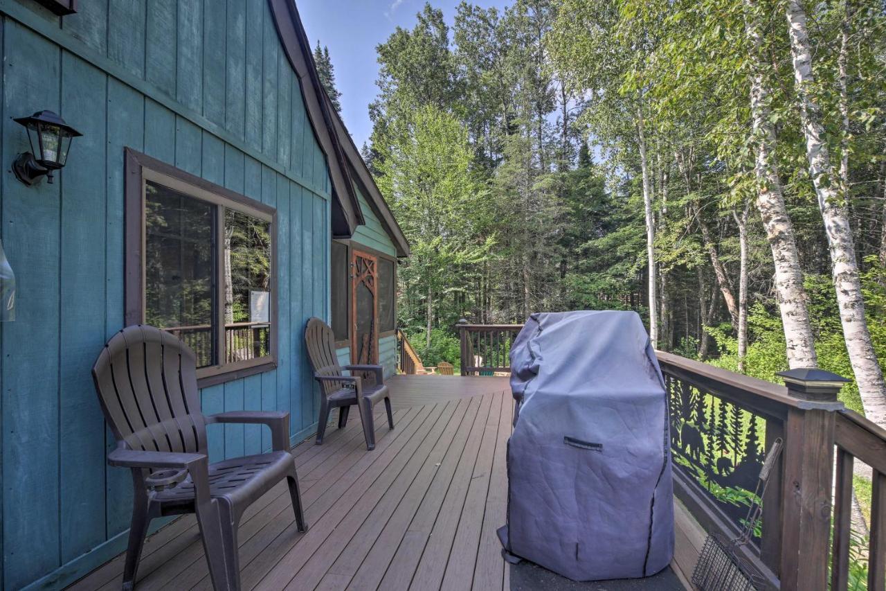 Lake Placid Chalet Deck And Forest Views! Luaran gambar