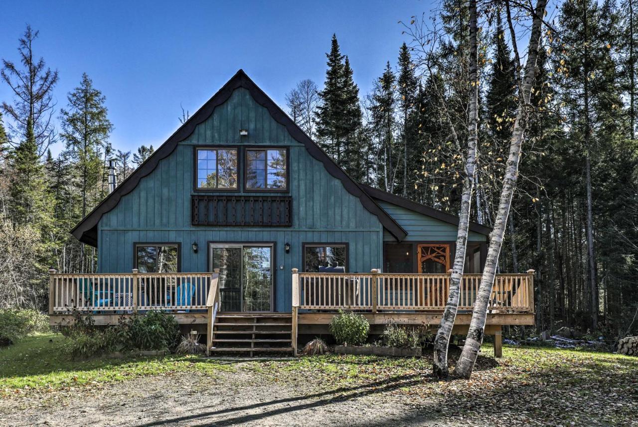 Lake Placid Chalet Deck And Forest Views! Luaran gambar
